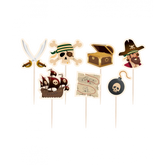 Cocktailprikkers Piraat 16st